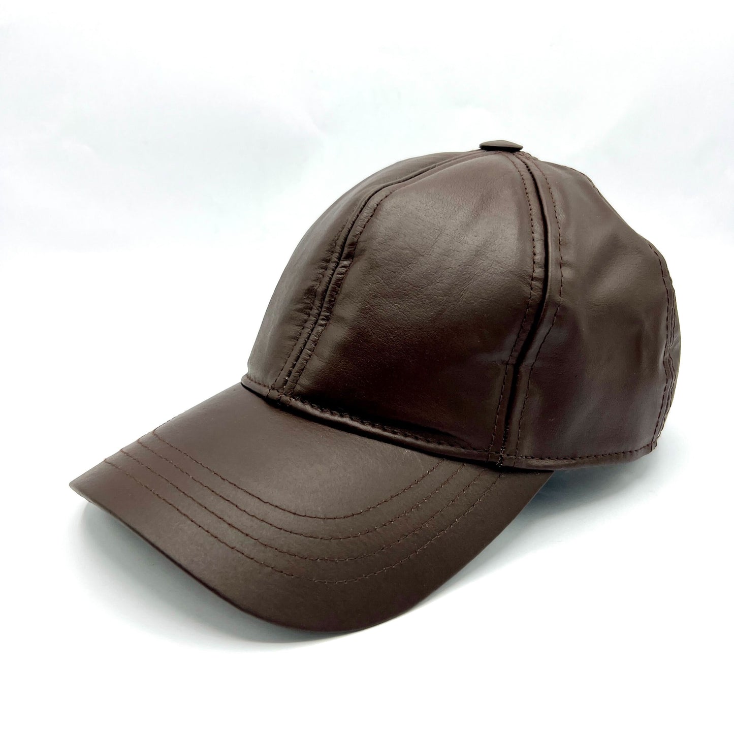 Faux Leather Cap