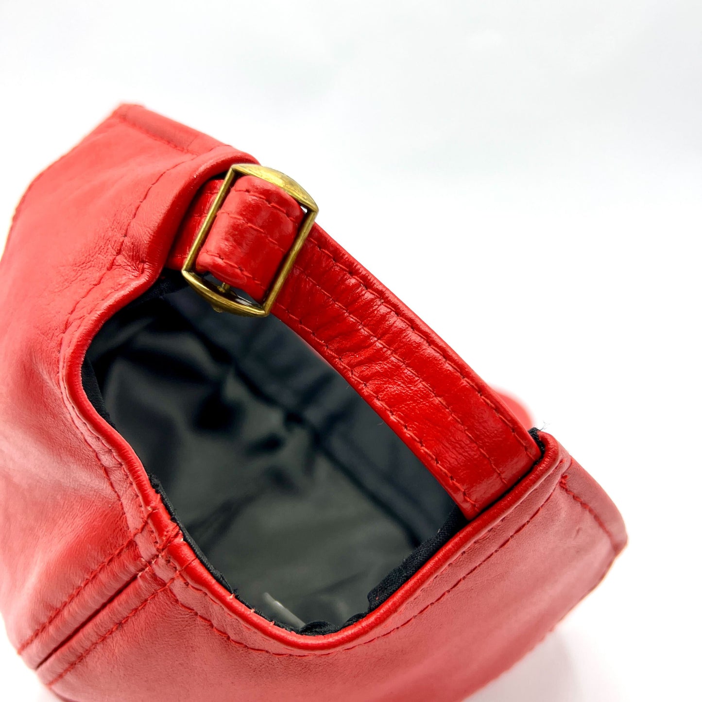 Faux Leather Cap