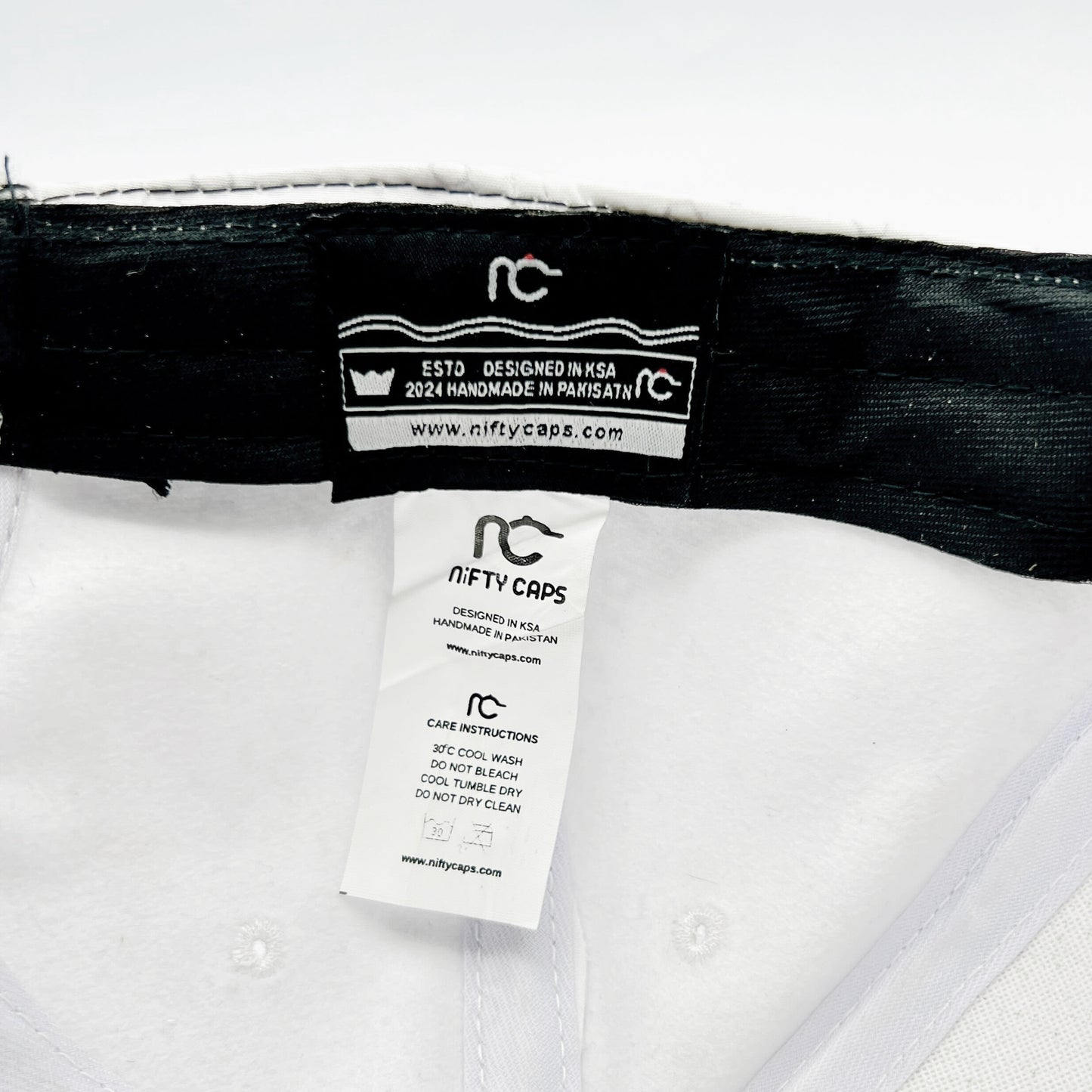Mercedes Embroidered Premium Cap-White Color-Nifty Branded® Cap