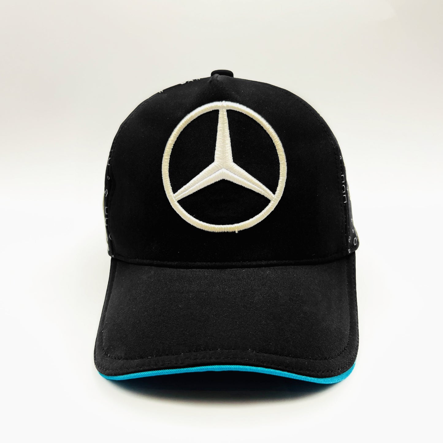 Mercedes Embroidered Premium Cap-Black Color-Nifty Branded® Cap