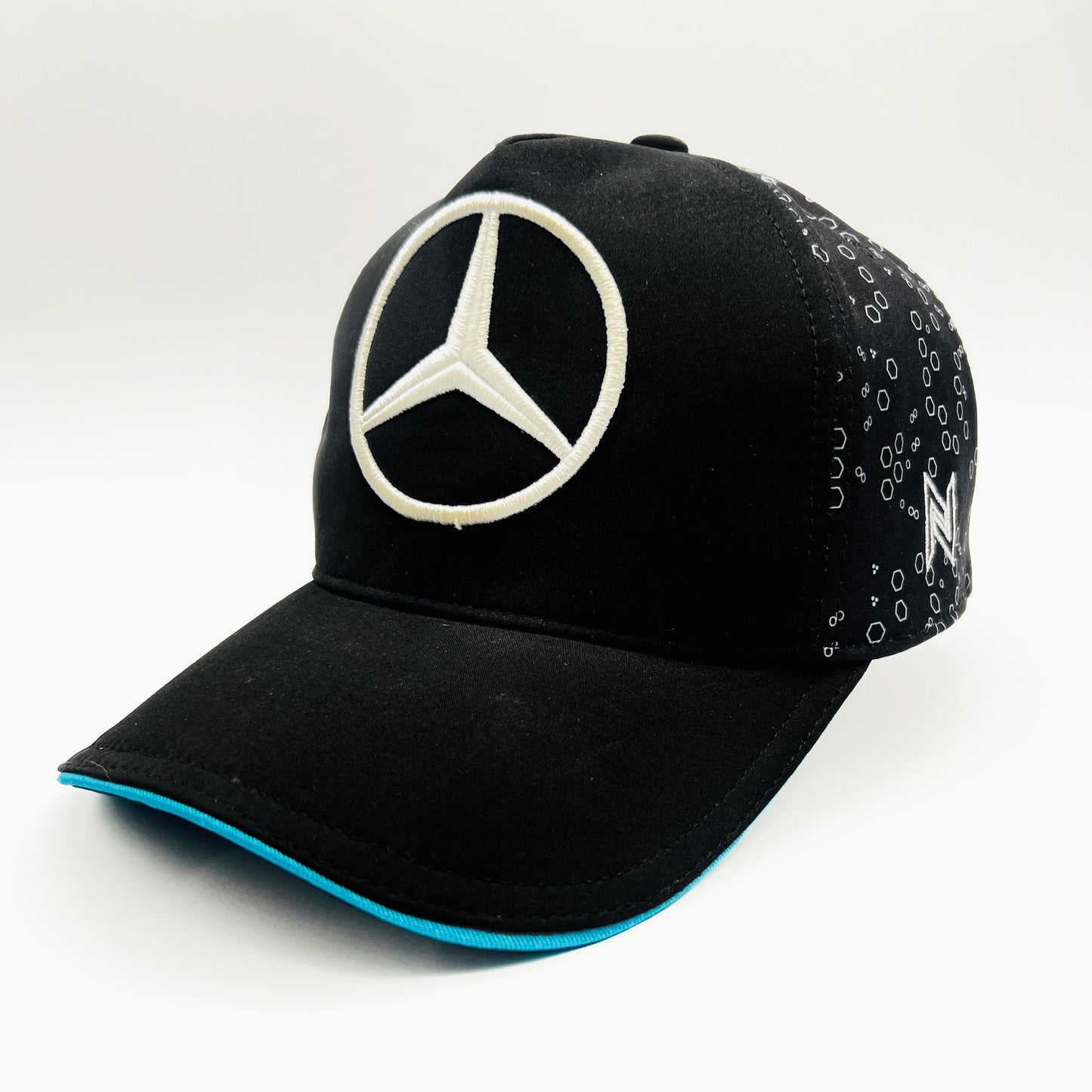 Mercedes Embroidered Premium Cap-Black Color-Nifty Branded® Cap