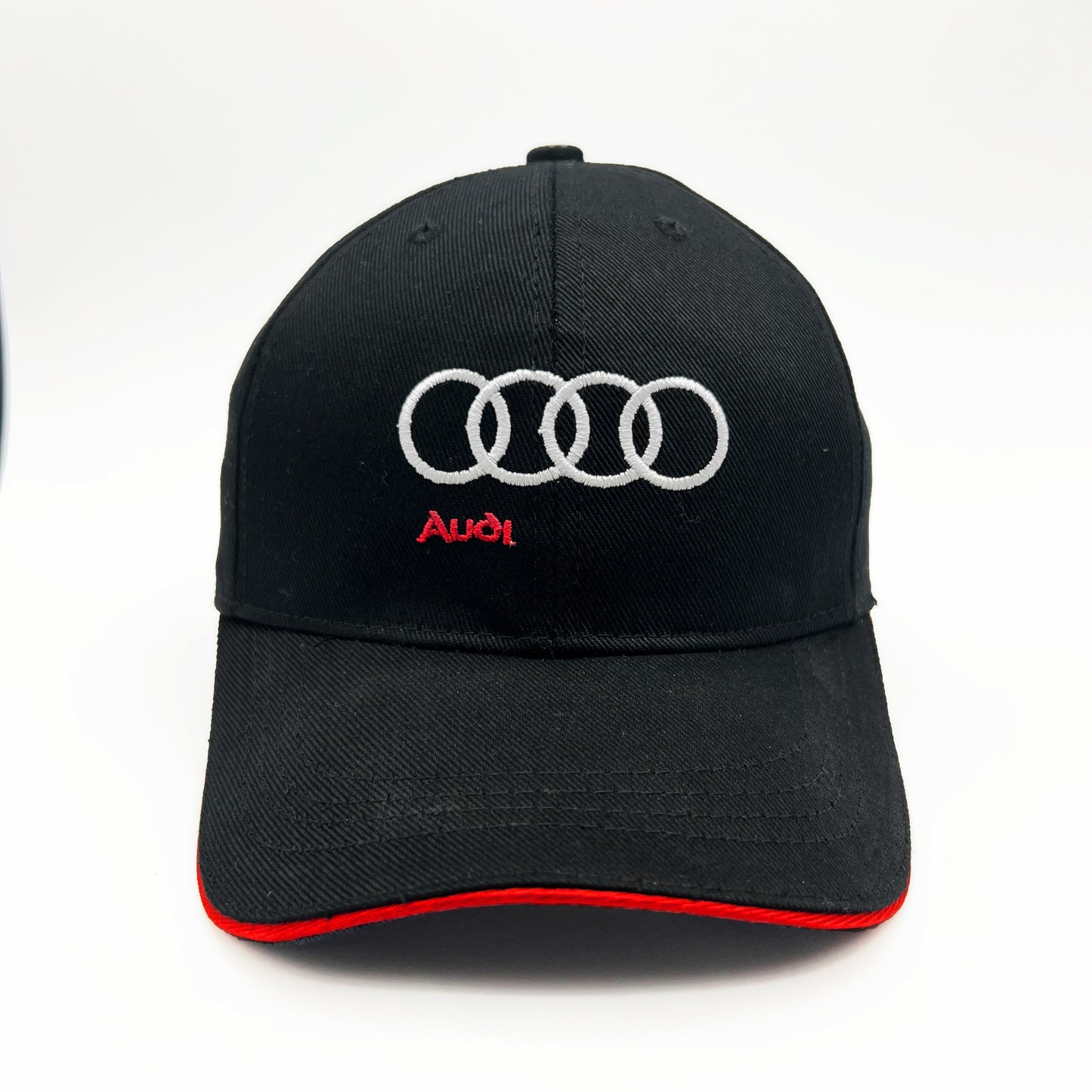 Audi Embroidered Premium Cap-Black Color-Nifty Branded® Cap