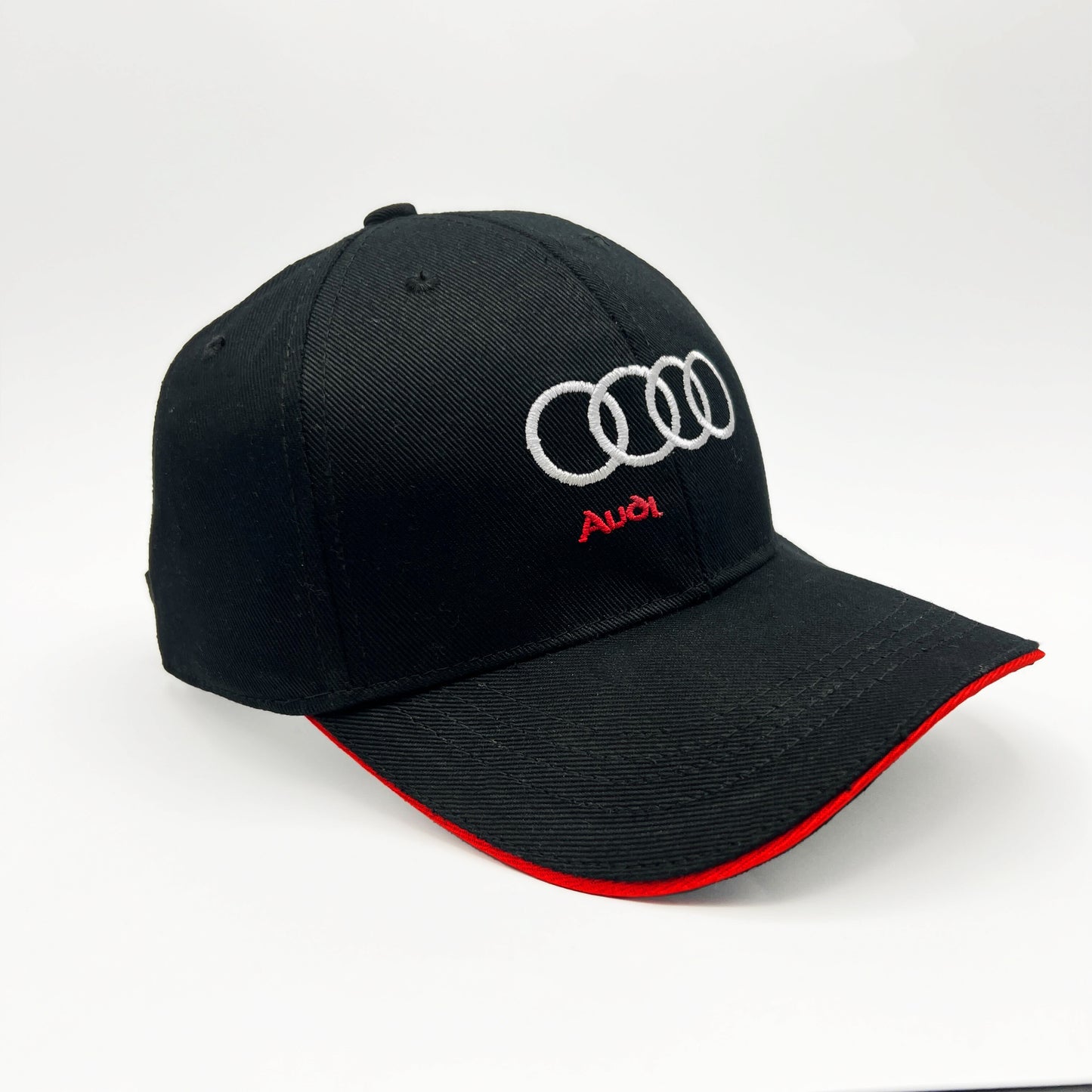 Audi Embroidered Premium Cap-Black Color-Nifty Branded® Cap