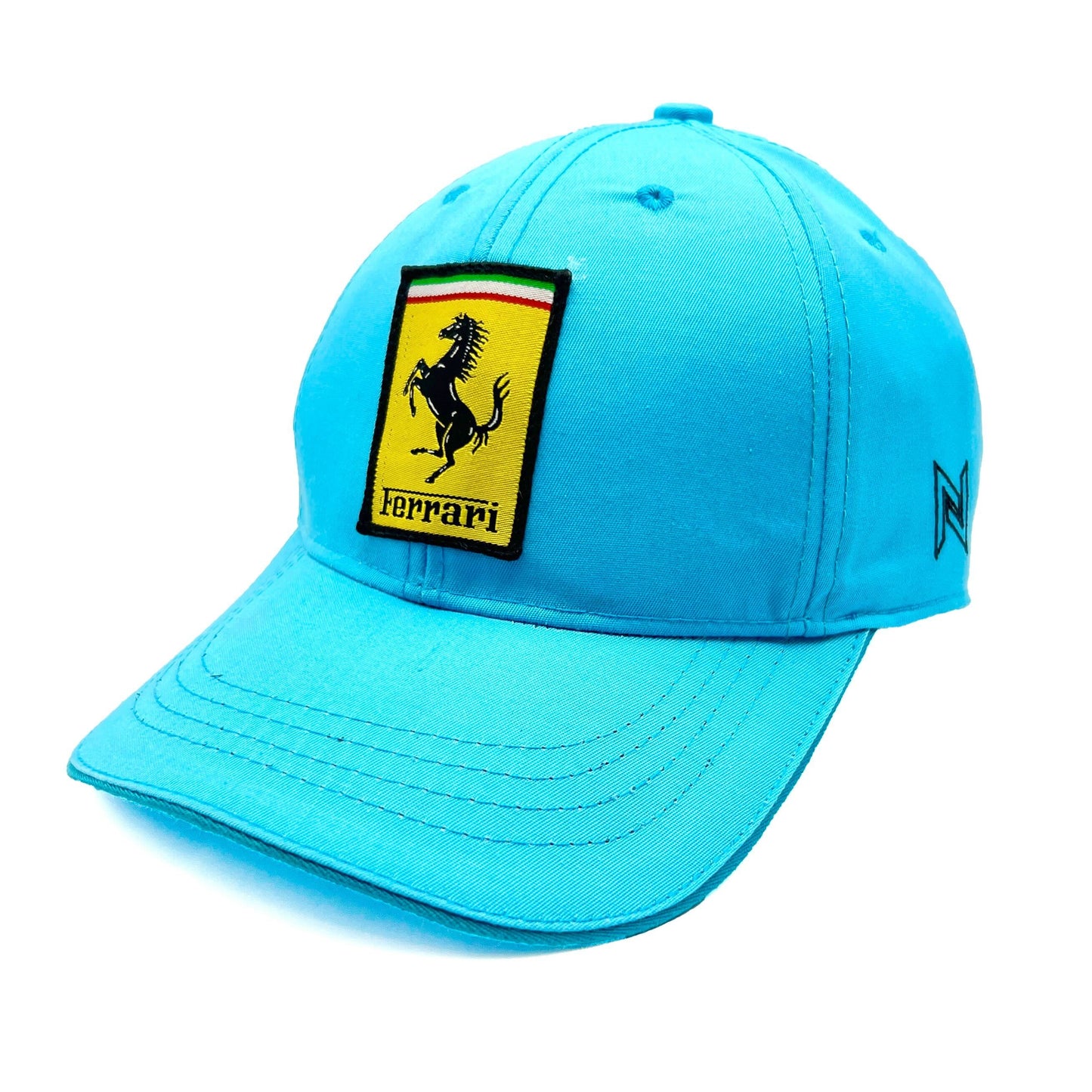 Ferrari Premium Cap-Turquoise Color-Nifty Branded® Cap