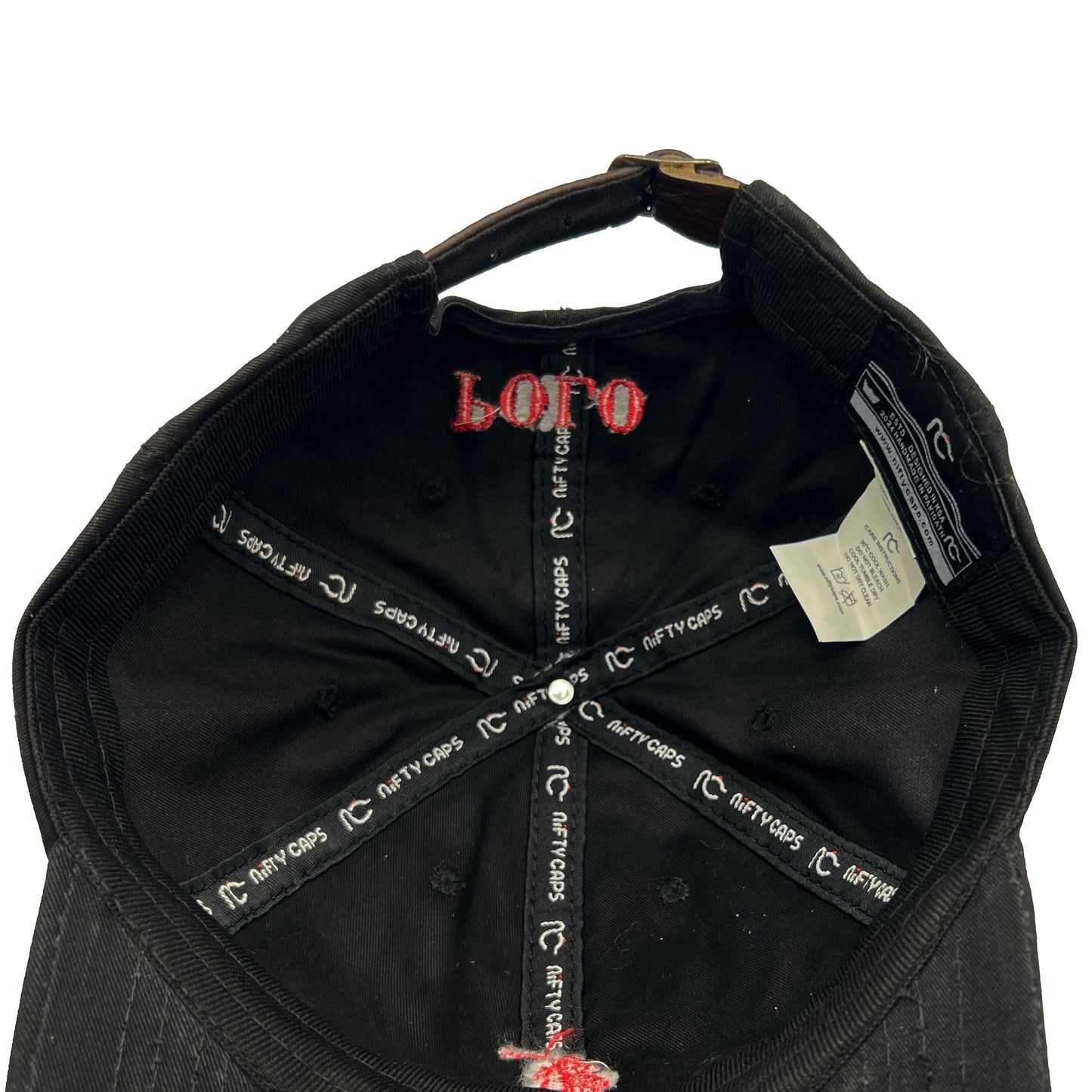 Polo Cap Black-Nifty Branded®
