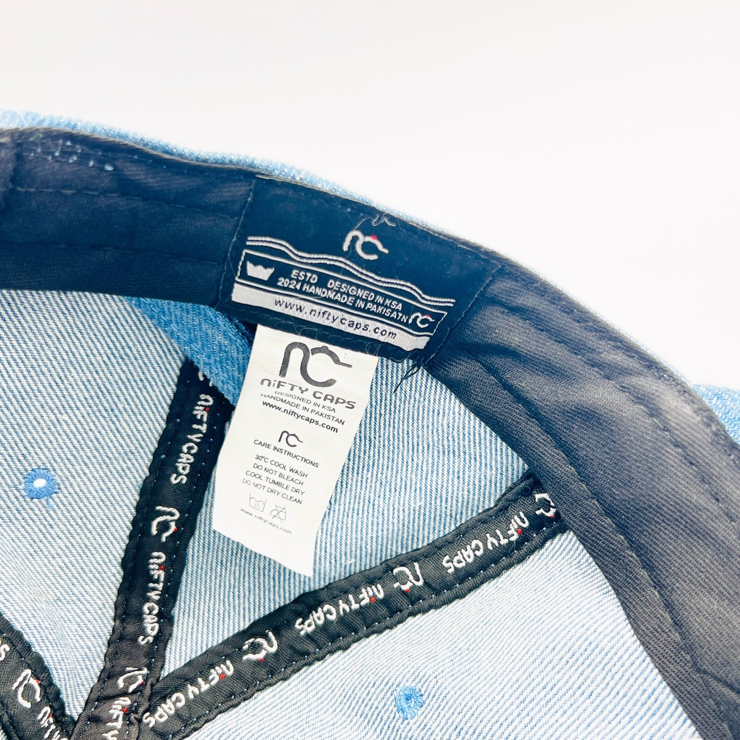 LVs Denim Cap-Nifty Branded®